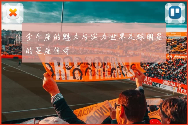 金牛座的魅力与实力世界足球明星的星座传奇