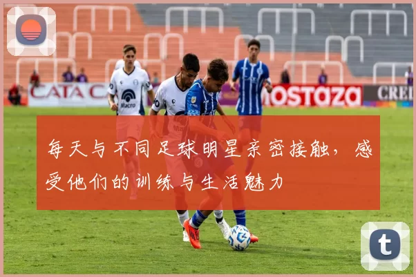 每天与不同足球明星亲密接触，感受他们的训练与生活魅力